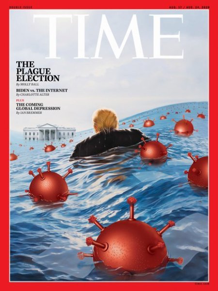 TIME 2020年8/17特大号 (発売日2020年08月10日) 表紙