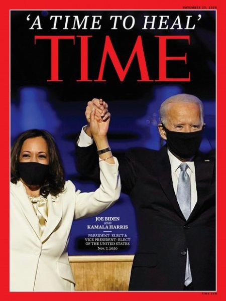 TIME 2020年11/23号 (発売日2020年11月16日) 表紙