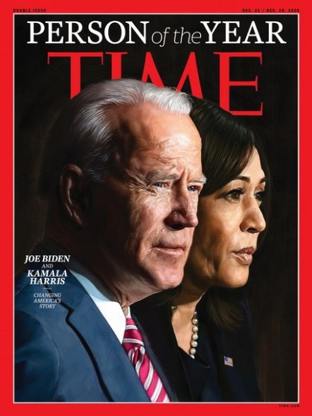 TIME 2020年12/21号・12/28号 (発売日2020年12月15日) 表紙