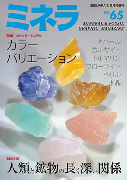 ミネラ（MINERA） No.65 (発売日2020年05月28日) 表紙