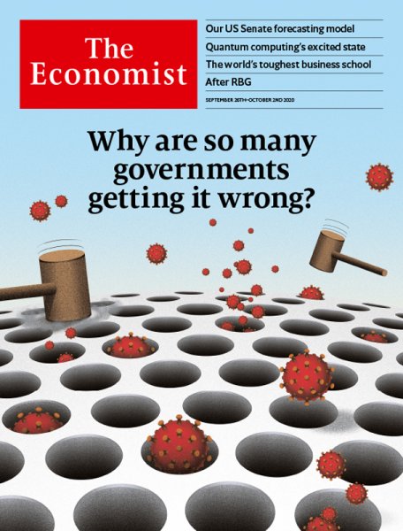 英国The Economist（エコノミスト） 2020年09月26日発売号 表紙