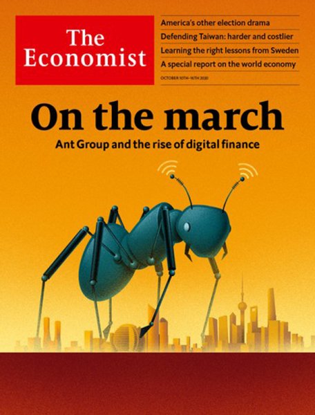 英国The Economist（エコノミスト） 2020年10月10日発売号 表紙