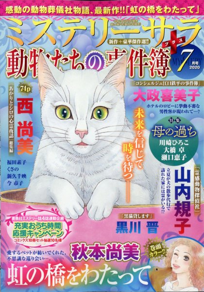 MYSTERY sara（ミステリーサラ） 2020年7月号 (発売日2020年06月12日) 表紙