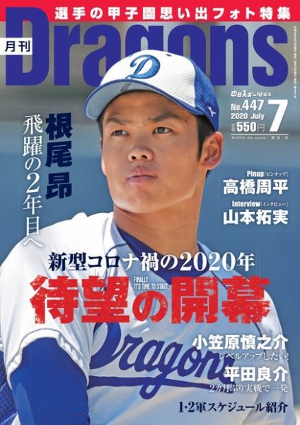 月刊 Dragons ドラゴンズ 2020年7月号 (発売日2020年06月22日) 表紙
