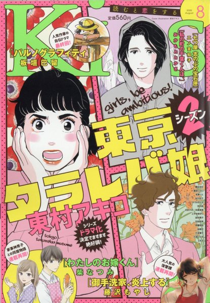 KISS (キス) 2020年8月号 (発売日2020年06月25日) 表紙