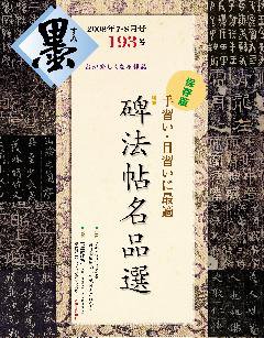 墨 193号 (発売日2008年07月01日) 表紙