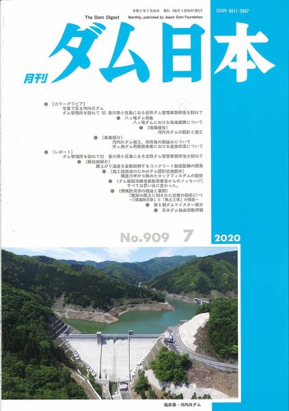 ダム日本 No.909 (発売日2020年07月10日) 表紙