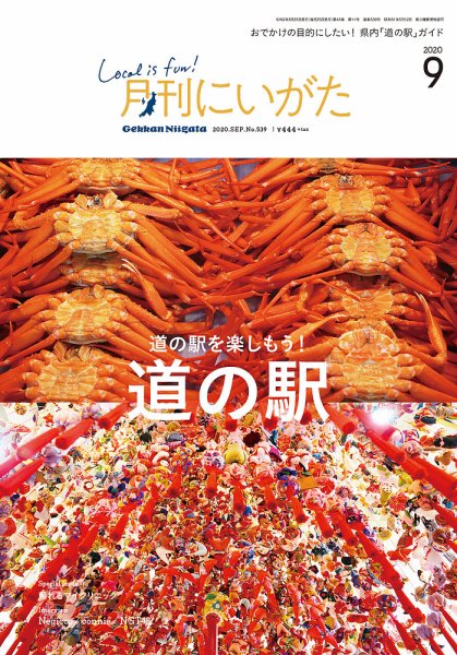 月刊にいがた  2020年9月号 (発売日2020年08月25日) 表紙