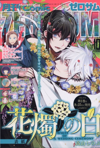Comic ZERO-SUM (コミック ゼロサム) 2020年10月号 (発売日2020年08月28日) 表紙