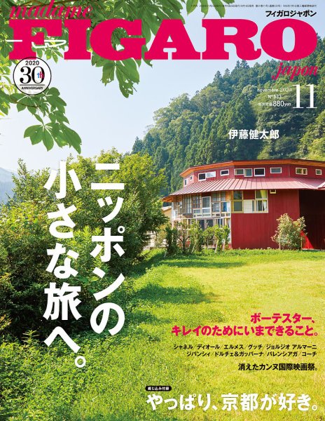 フィガロジャポン(madame FIGARO japon) 2020年11月号 (発売日2020年09月19日) 表紙