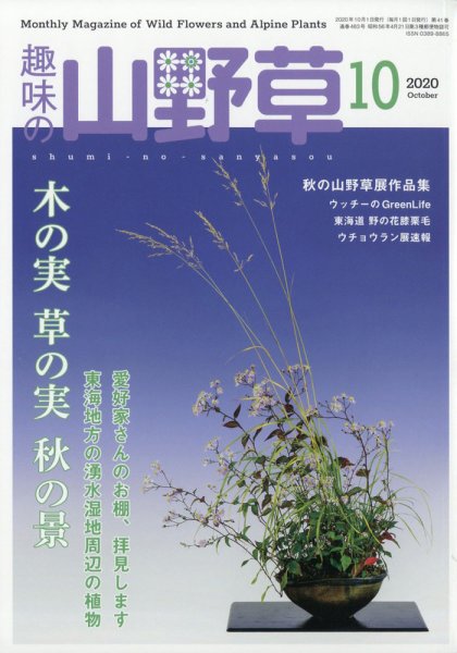 趣味の山野草 2020年10月号 (発売日2020年09月12日) 表紙