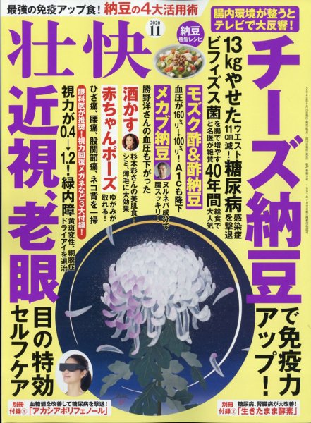 壮快 2020年11月号 (発売日2020年09月16日) 表紙