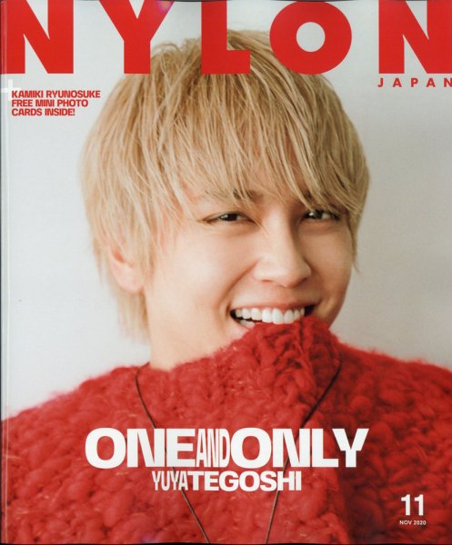 NYLON JAPAN（ナイロンジャパン） 2020年11月号 (発売日2020年09月28日) 表紙