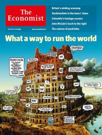 英国The Economist（エコノミスト） July 5th 2008 (発売日2008年07月05日) 表紙
