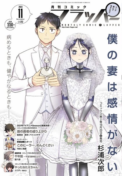 コミックフラッパー 2020年11月号 (発売日2020年10月05日) 表紙