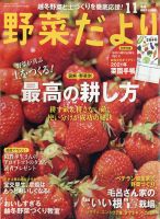 野菜だより 2020年11月号 表紙