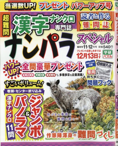ナンパラSpecial 2020年11月号 (発売日2020年10月14日) 表紙
