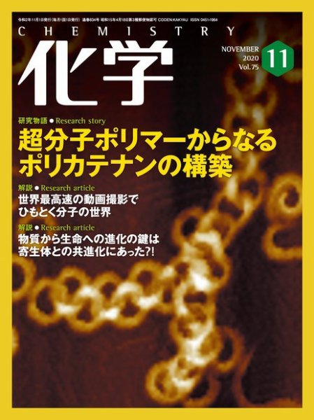 化学 11月号 (発売日2020年10月17日) 表紙