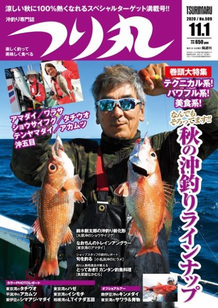 つり丸 2018年 6/1 号 [雑誌] つり丸 2020年11/1号 (発売日2020年10月15日) | 雑誌/電子書籍/定期