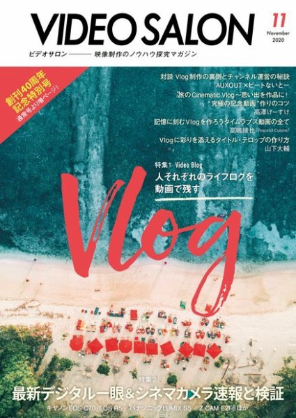 ビデオサロン 2020年11月号 (発売日2020年10月20日) 表紙