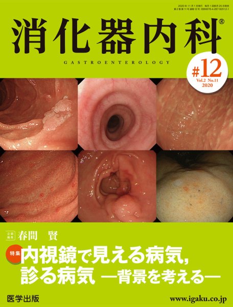 消化器内科 第12号 (発売日2020年10月25日) 表紙