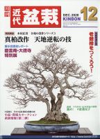 月刊 近代盆栽 2020年12月号 表紙
