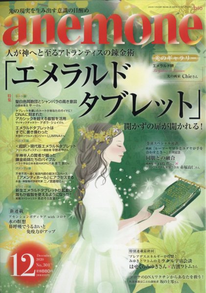 anemone（アネモネ） 2020年12月号 (発売日2020年11月09日) 表紙