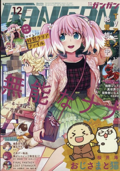 月刊 少年ガンガン 2020年12月号 (発売日2020年11月12日) 表紙
