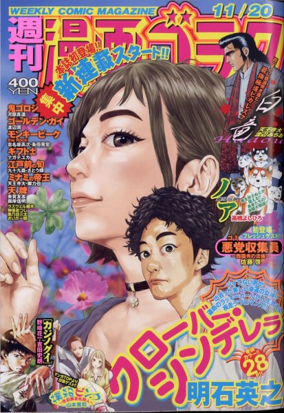 週刊漫画ゴラク 2020年11/20号 (発売日2020年11月06日) 表紙