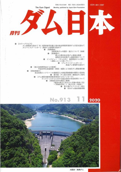 ダム日本 No.913 (発売日2020年11月10日) 表紙