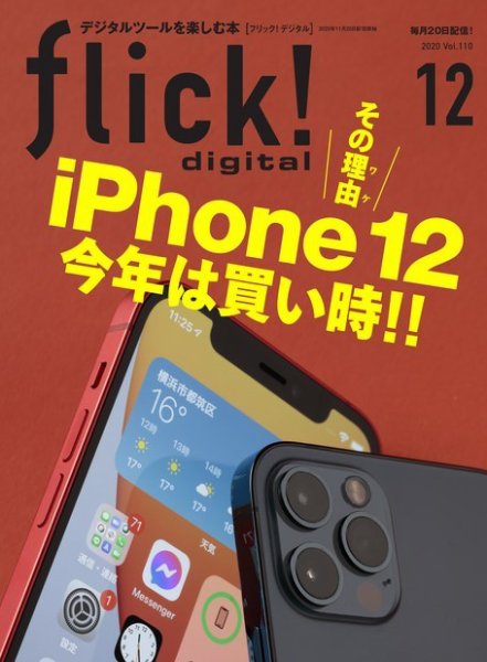 flick!（フリック） 2020年12月号 (発売日2020年11月20日) 表紙