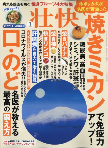 壮快 2021年1月号 (発売日2020年11月16日) 表紙