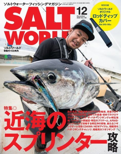 SALT WORLD（ソルトワールド） 2020年12月号 (発売日2020年11月13日) 表紙