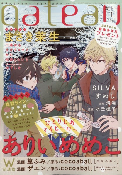 gateau（ガトー） 2021年1月号 (発売日2020年11月30日) | 雑誌/定期購読の予約はFujisan