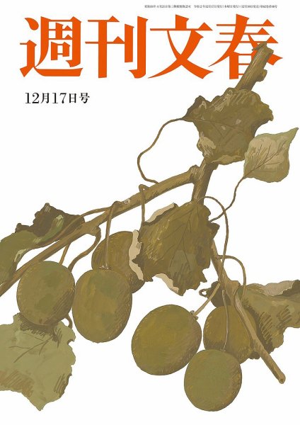 週刊文春 12月17日号 (発売日2020年12月10日) 表紙