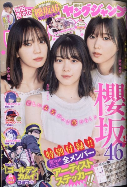 週刊ヤングジャンプ 2021年1/8号 (発売日2020年12月10日) 表紙