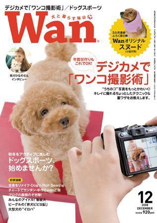 wan（わん） 2008年12月号 (発売日2008年11月14日) 表紙