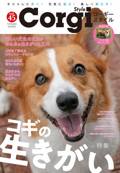 コーギースタイル Vol.45 (発売日2021年10月29日) 表紙