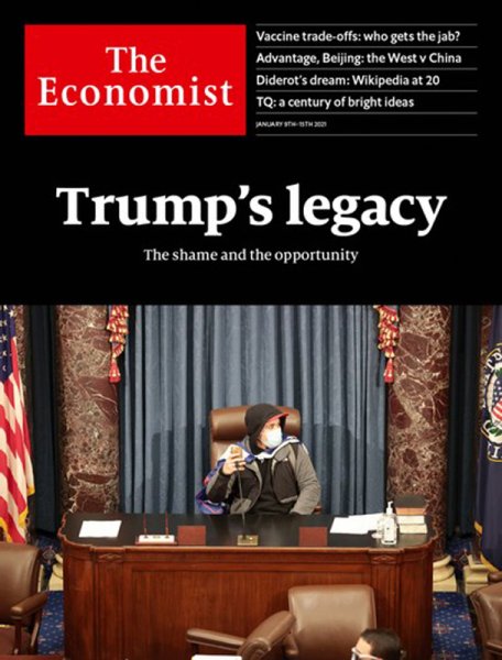 英国The Economist（エコノミスト） 2021年01月09日発売号 表紙