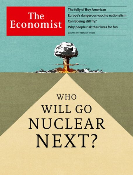 英国The Economist（エコノミスト） 2021年01月30日発売号 表紙