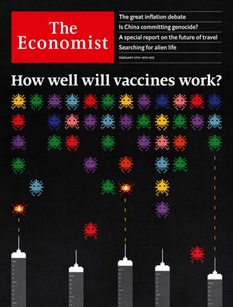 英国The Economist（エコノミスト） 2021年02月13日発売号 表紙