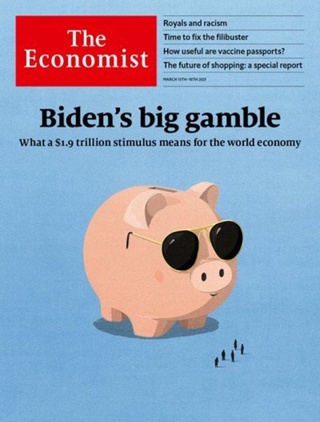 英国The Economist（エコノミスト） 2021年03月13日発売号 表紙