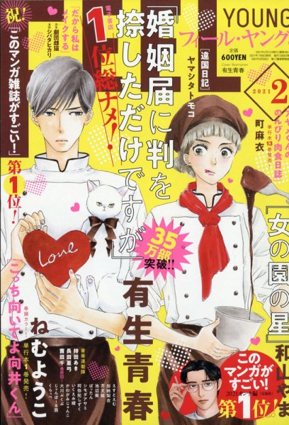 フィールヤング 2021年2月号 (発売日2021年01月08日) 表紙