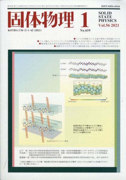 固体物理 2021年1月号 (発売日2021年01月21日) 表紙