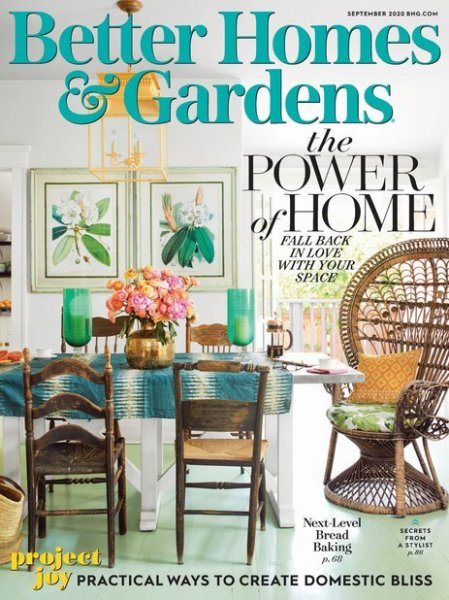 Better Homes&Gardens(ベターホームズアンドガーデンズ) September 1 2020 (発売日2020年08月15日) 表紙