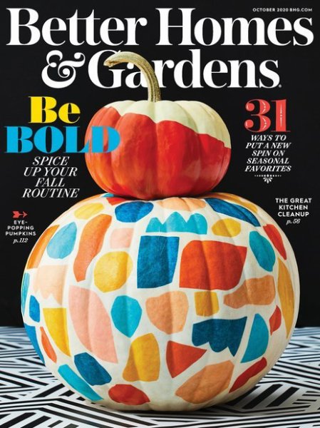 Better Homes&Gardens(ベターホームズアンドガーデンズ) October 1 2020 (発売日2020年09月12日) 表紙