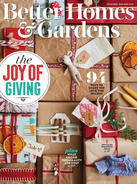 Better Homes&Gardens(ベターホームズアンドガーデンズ) December 1 2020 (発売日2020年11月14日) 表紙