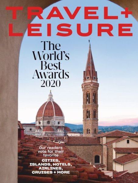 Travel + Leisure(トラベルアンドレジャー) August 1 2020 (発売日2020年07月18日) 表紙