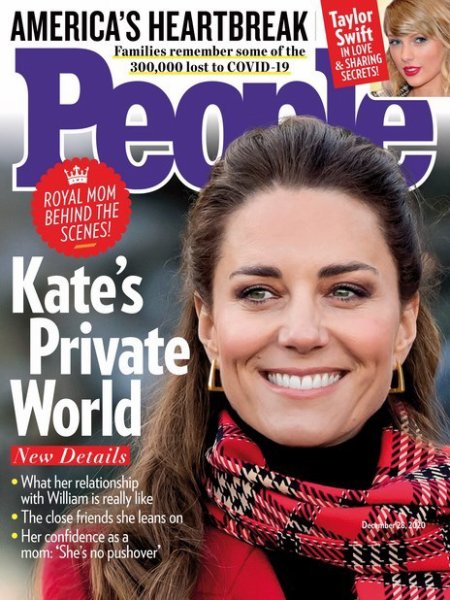 People(ピープル) December 28 2020 (発売日2020年12月19日) 表紙