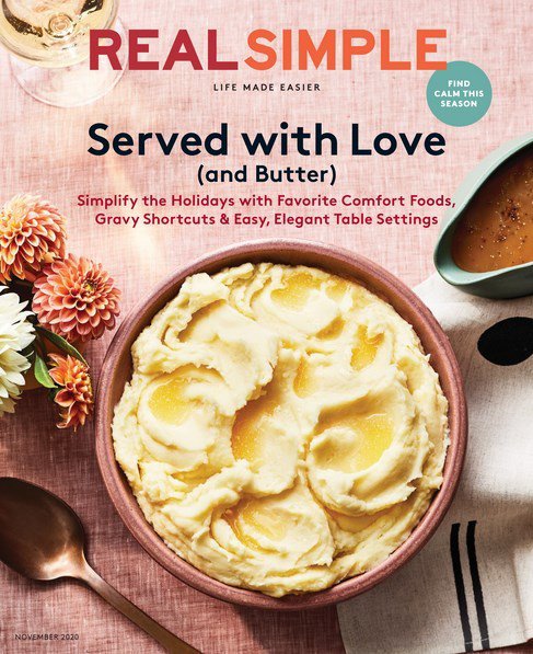 Real Simple(リアルシンプル) November 1 2020 (発売日2020年10月24日) 表紙